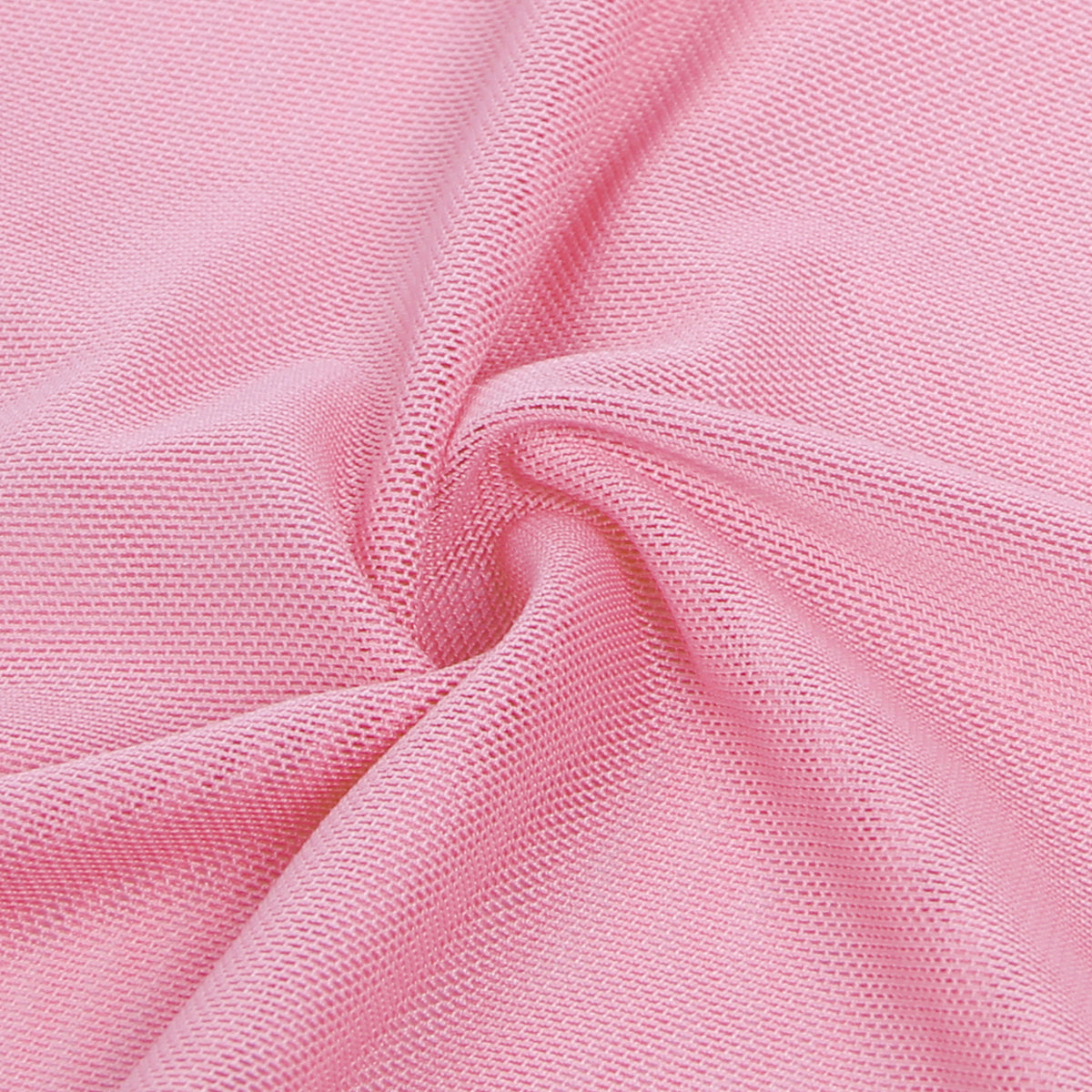 Nuisette sexy rose en maille brodée de dentelle avec soutien-gorge à bretelles