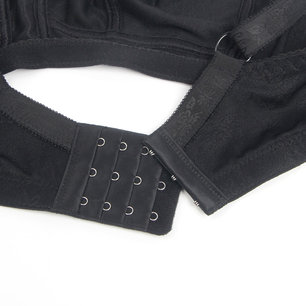 Soutien-gorge sexy en maille jacquard noir