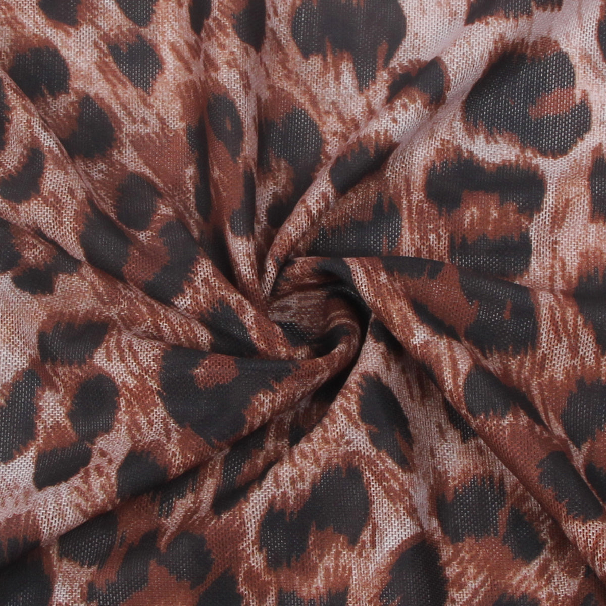 Nuisette sexy à fente latérale en dentelle à imprimé léopard avec chaînes Or