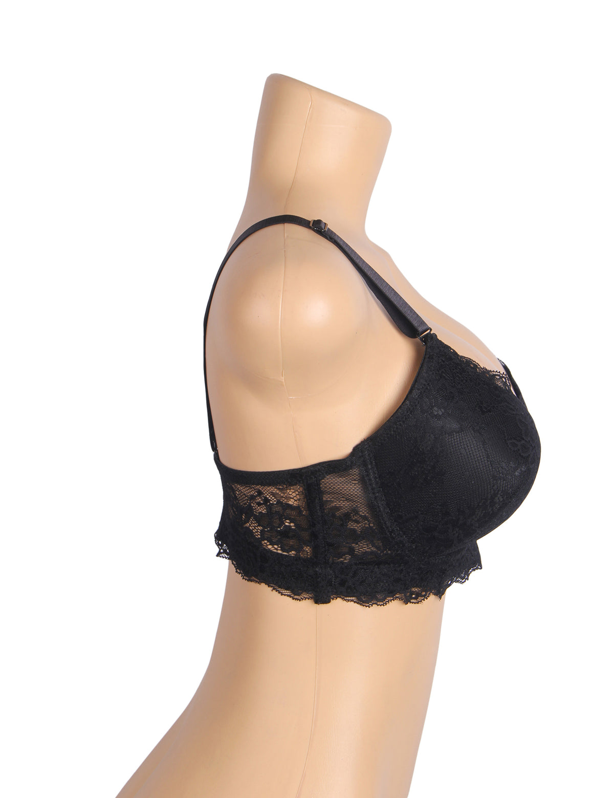 Soutien-gorge en dentelle noire élégante