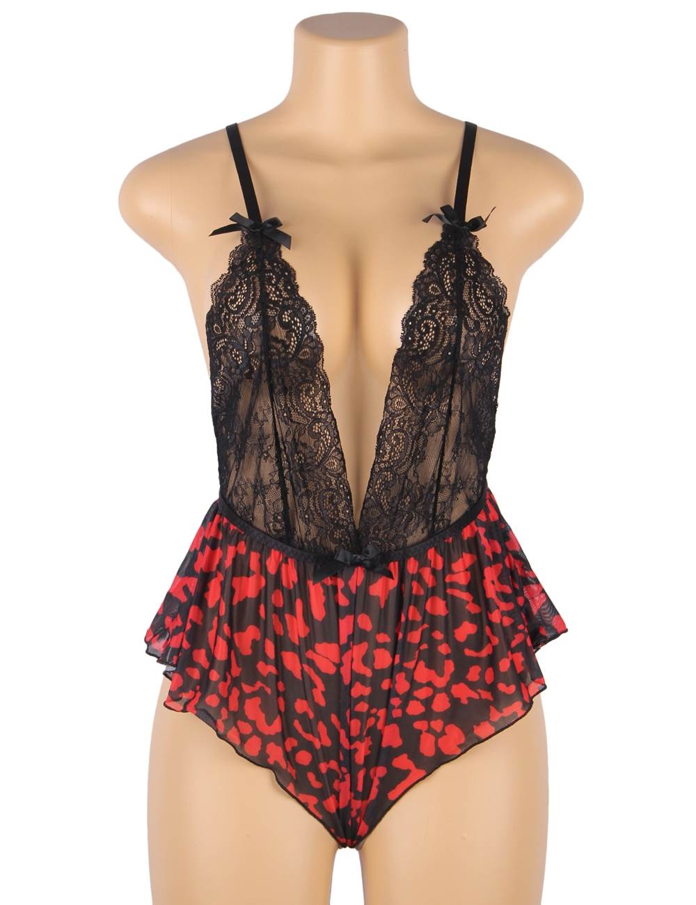 Body Sexy en dentelle rouge