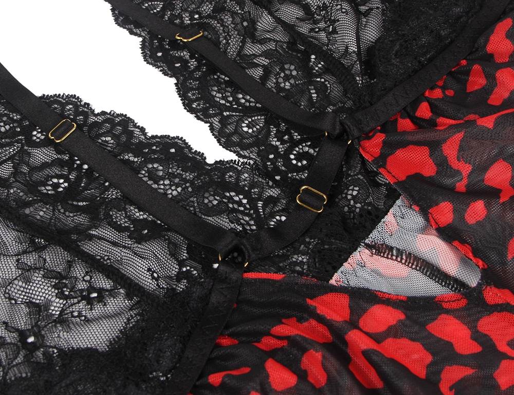 Body Sexy en dentelle rouge